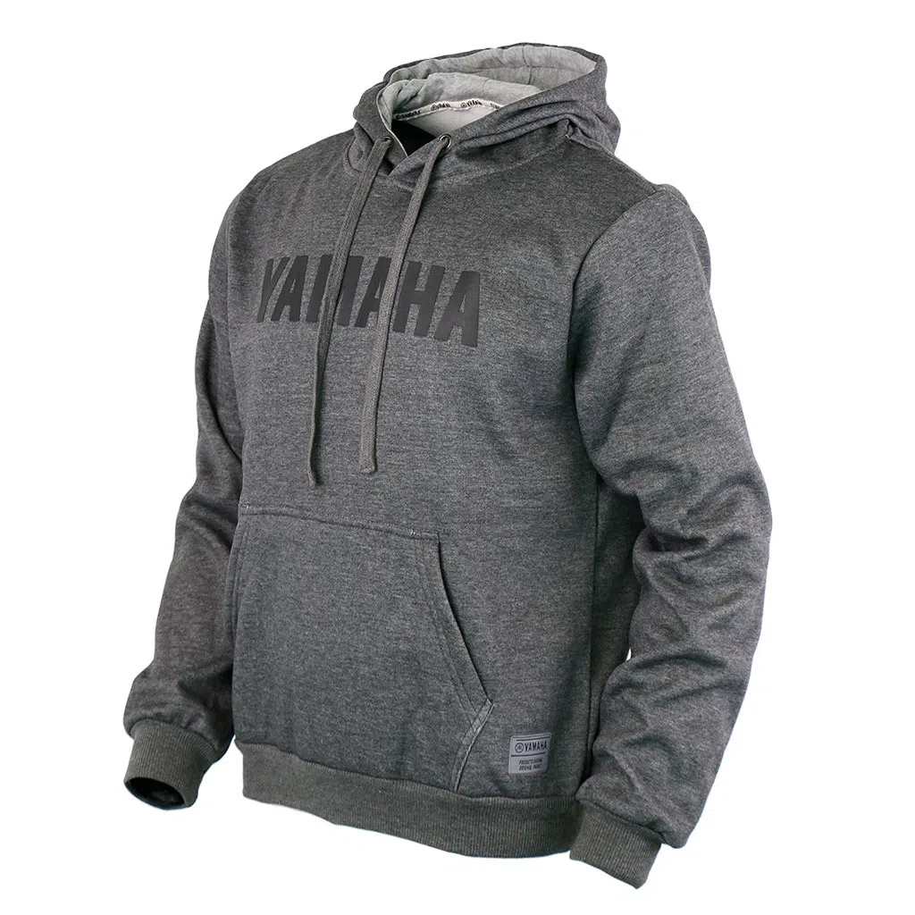 CHOMPA YAMAHA CLASSIC ALTO RELIEVE GRIS OSCURO 2