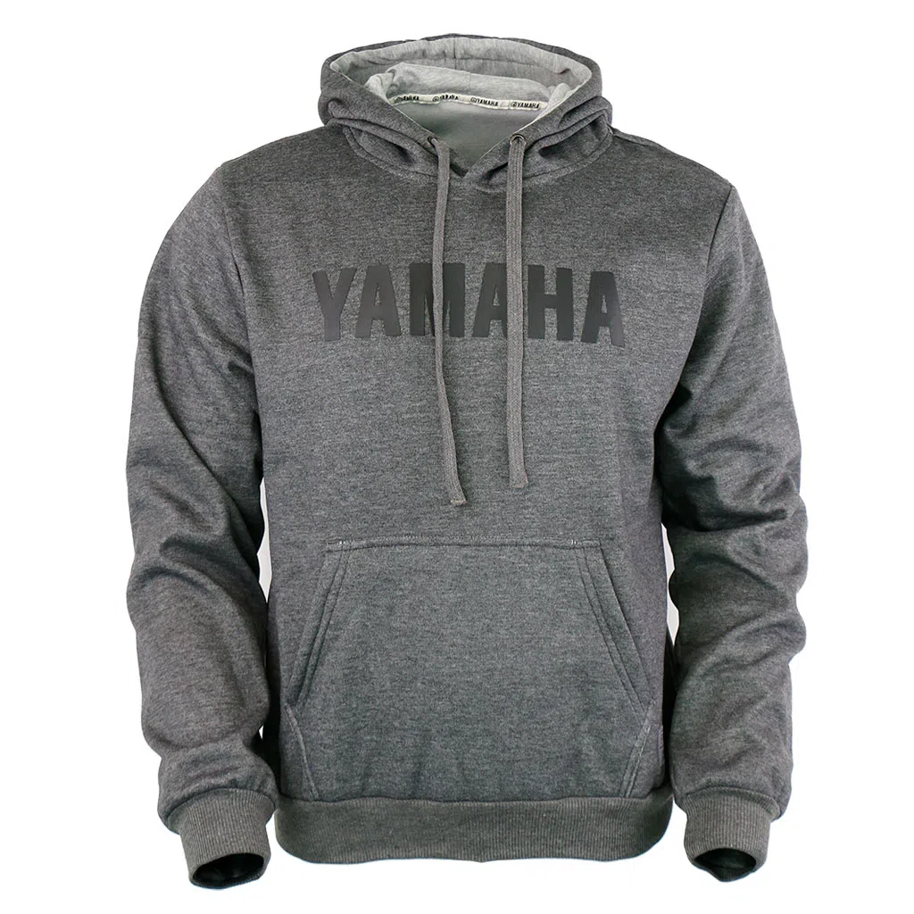 CHOMPA YAMAHA CLASSIC ALTO RELIEVE GRIS OSCURO
